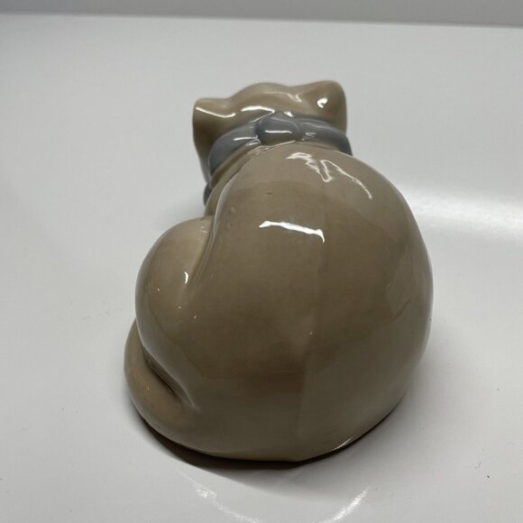 Vintage Price Products Cat Figurine Sleeping With Collar Kitten EUC Beautiful! - Picture 3 of 12